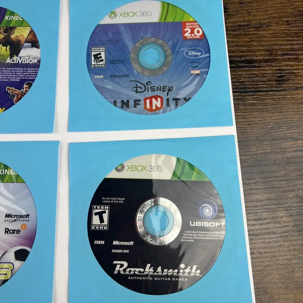 Multi Platform Loose Discs Video Game - Lot Of 50 - AS IS Untested Scratches #8